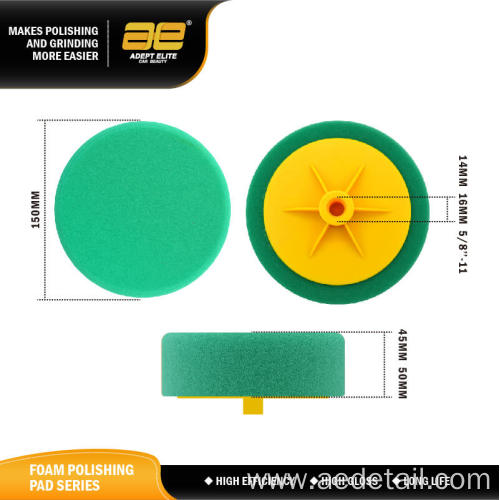 Auto Polishing Pad M14 M16 Thread Backing Plate